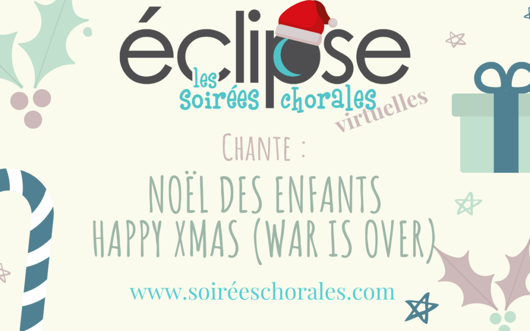 Participez à la Soirée chorale virtuelle de Noël d’Éclipse – le groupe vocal